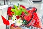 kroger flowers in shopping cart