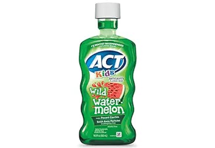 Act Kids Anticavity Fluoride Rinse