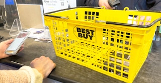a basket at best buy