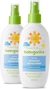 Babyganics Sunscreen Spray 2-Pack