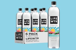 Lifewtr Premium Water 6-Packs, as Low as $5.11 Each on Amazon card image