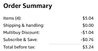 soup can Amazon receipt