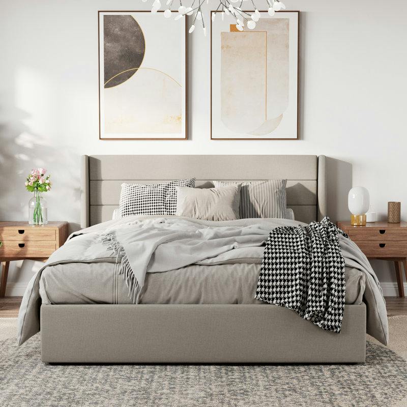 Upholstered Platform Bed