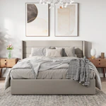 Upholstered Platform Bed
