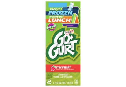 2 Go-Gurt Yogurts