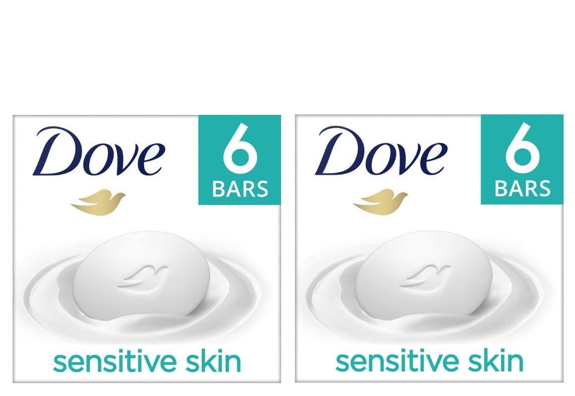 2 Dove Beauty Bar 6-Packs