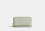 Coach Long Zip Around Wallet