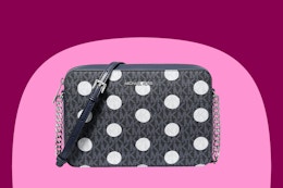Snag a Michael Kors Polka Dot Crossbody Bag for $49 Shipped (Reg. $378) card image