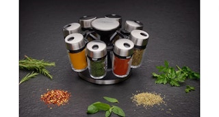 8-jar spice and herb carousel