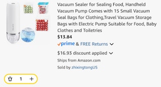 vacuum sealer