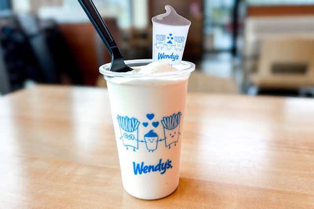 Wendy's Vanilla Frosty Is BACK — Get Yours Free With a Frosty Key Tag card image