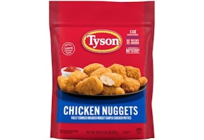 2 Tyson Chicken Nugget Bags