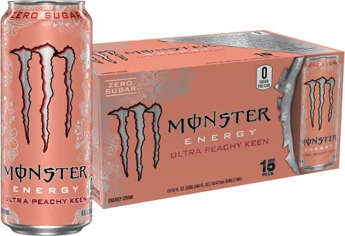 Monster Ultra Peachy Keen 15-Pack
