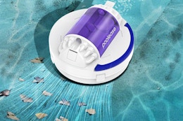 This $300 Robotic Pool Cleaner Is Now $119.59 on Amazon card image
