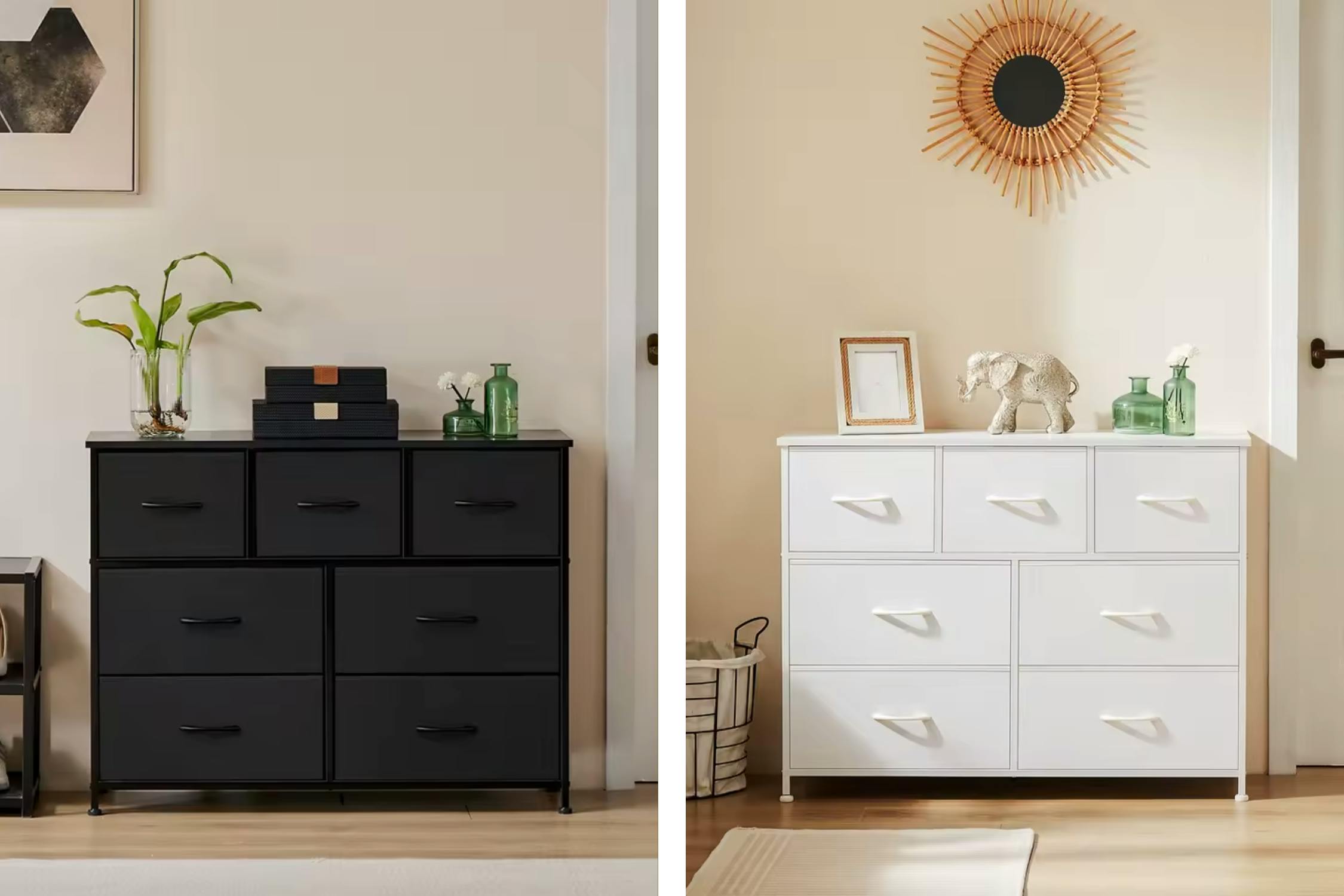 Fabric Drawer Dresser