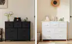 Fabric Drawer Dresser
