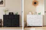 Fabric Drawer Dresser