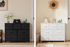 Fabric Drawer Dresser