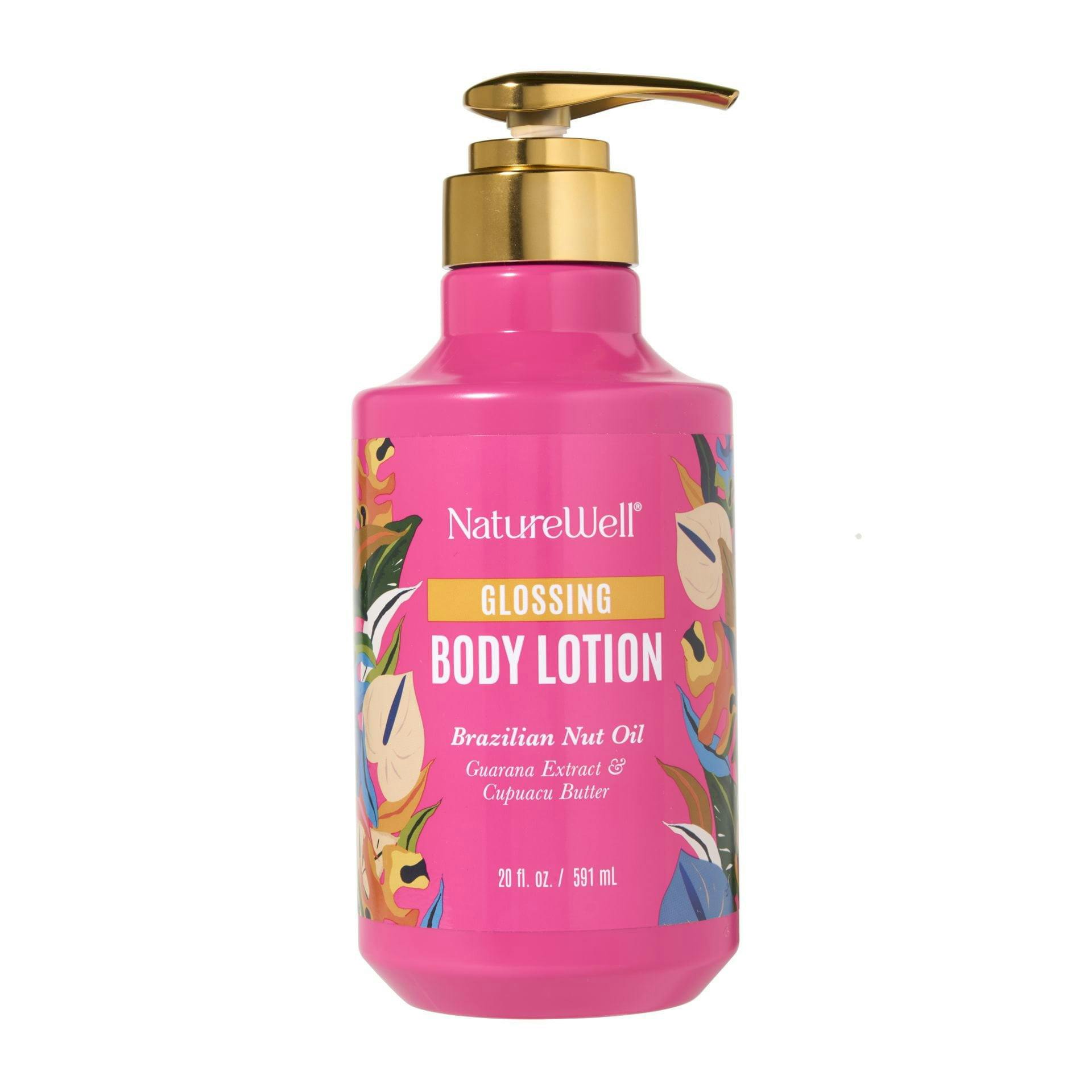 NatureWell Glossing Body Lotion Bottle