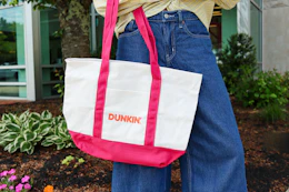 dunkin tote bag