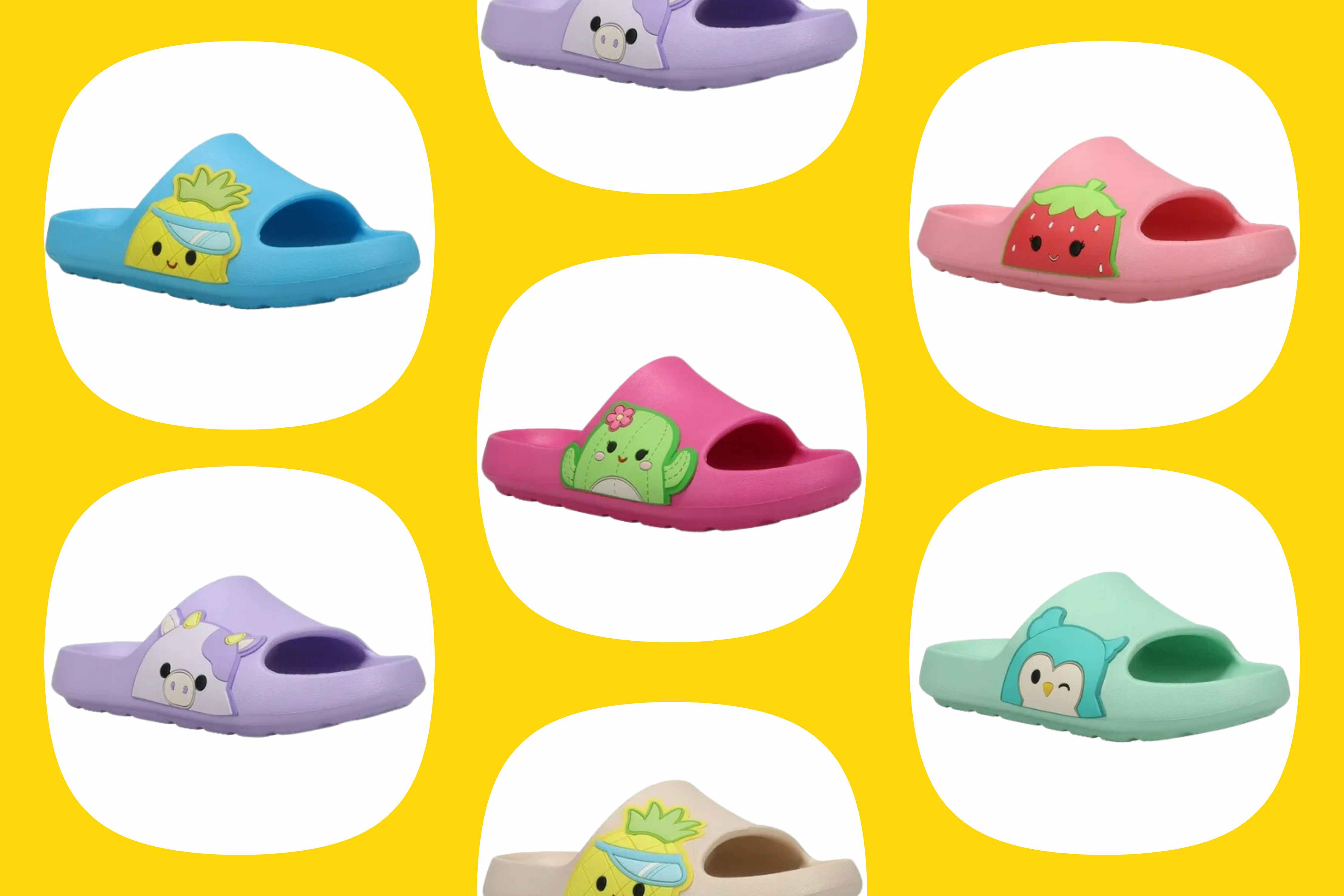New Squishmallows Slide Sandals, as Low as $13 at Walmart