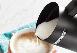 Farberware 4-in-1 Electronic Milk Frother, Under $15 at Walmart (50% Off) card image