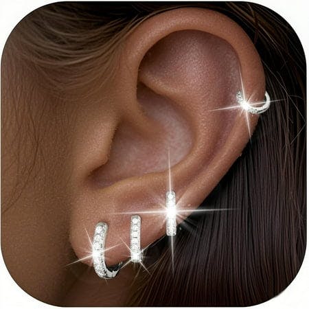 Hoop Earrings Set