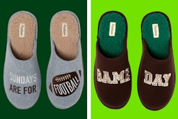 Dearfoams Men’s Football Slippers, Just $4.99 at Walmart card image