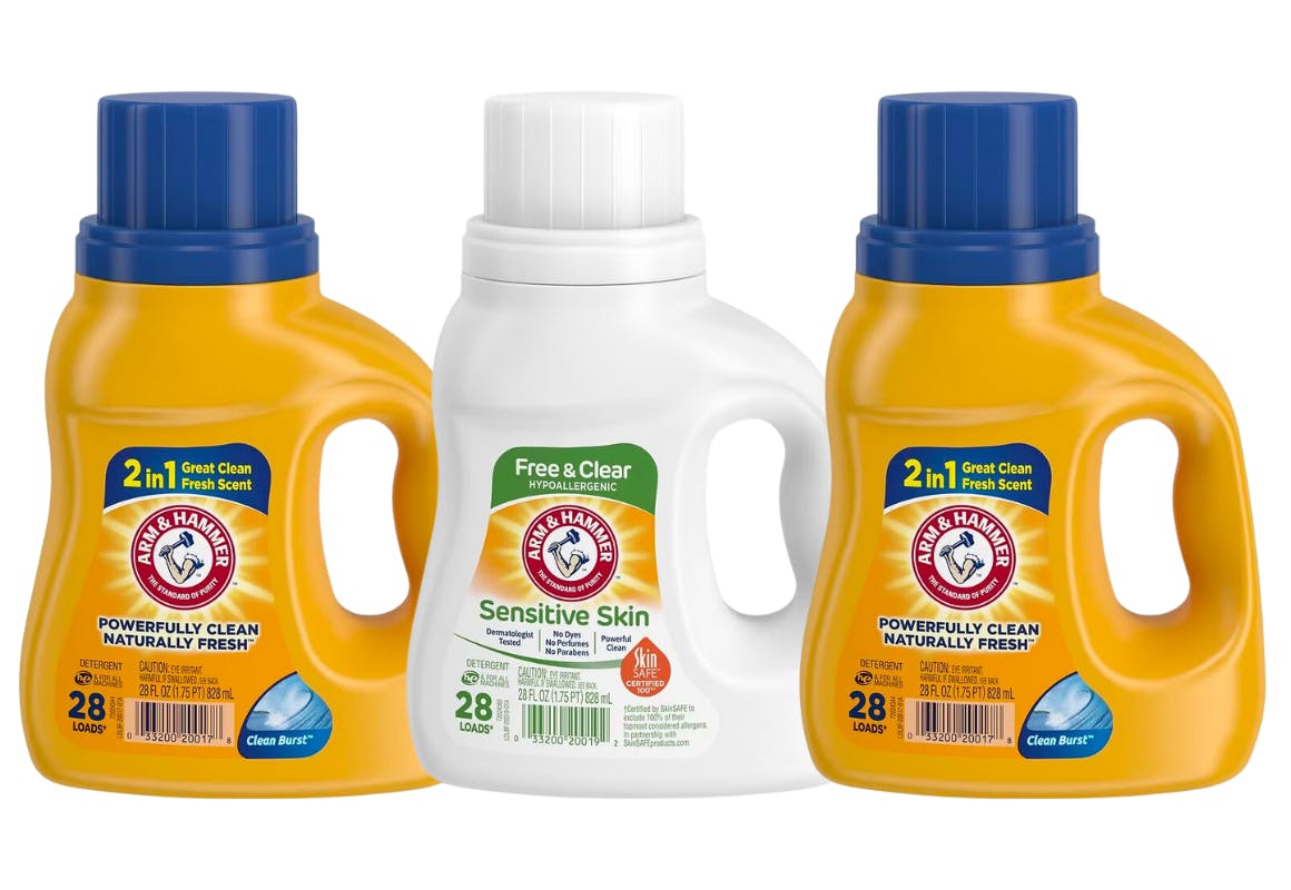 3 Arm & Hammer Laundry Detergent