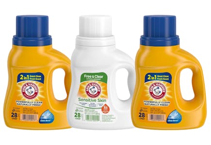 3 Arm & Hammer Laundry Detergent