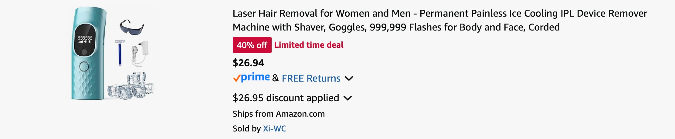 Amazon Laser Hair Removal Device 2025 2