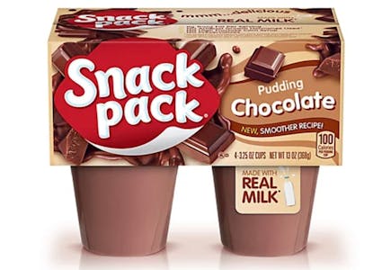 2 Snack Pack Pudding Packs