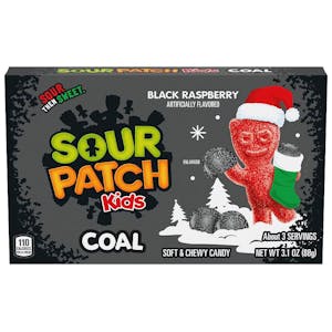 3 Sour Patch Coal Candy Boxes