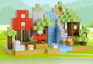cubes magnetic block building set