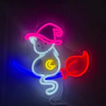 Halloween Cat Neon Sign