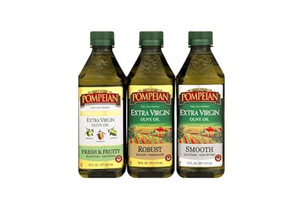 Pompeian Olive Oil Variety 3-Pack
