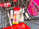 makeup in a shopping cart