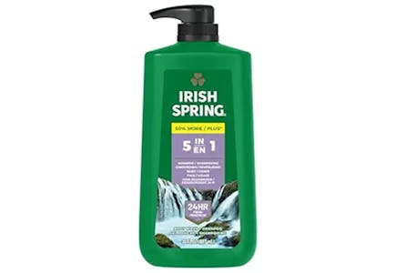 5 Irish Spring Body Washes