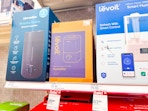 levoit humidifier sitting on a target shelf