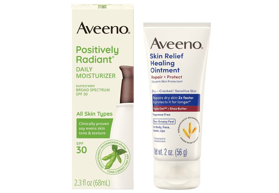2 Aveeno Products