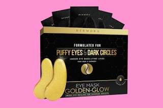 gold eye masks