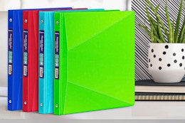 Back-to-School Deal: 4 Binders for $14 at Walmart (Reg. $25) card image
