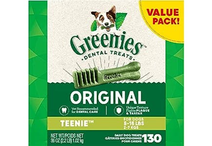 Greenies Original Dental Dog Treats