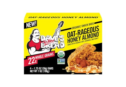 2 Dave's Killer Bread Snack Bars
