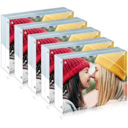 Acrylic Picture Frames 5-Pack