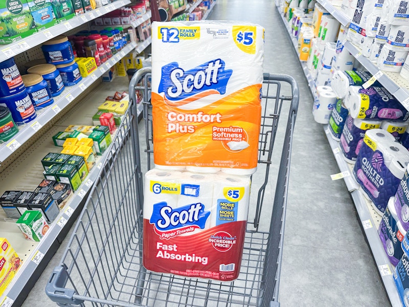 scott toilet paper and paper towels walgreens