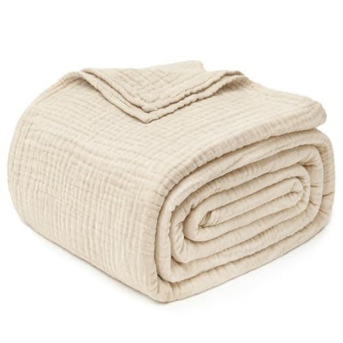 Cotton Muslin Throw Blanket
