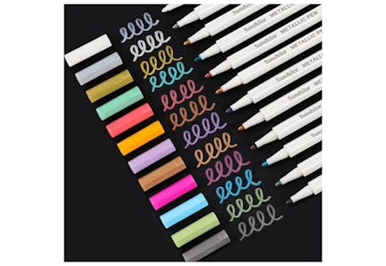 Metallic Fine-Point Markers