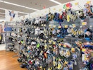 Boys' socks aisle at Walmart
