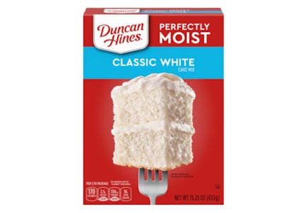 2 Duncan Hines Cake Mixes